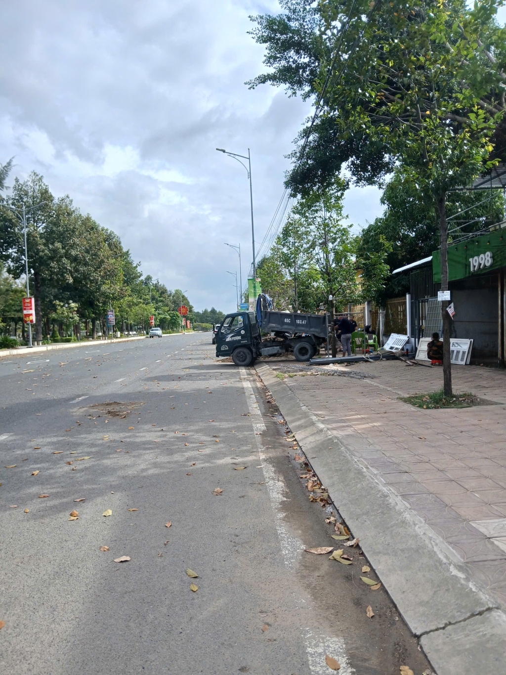 Nhà trệt mặt tiền đường Sông Hậu, 105m² giá 10 triệu - Phù hợp kinh doanh quán ăn, cà phê!