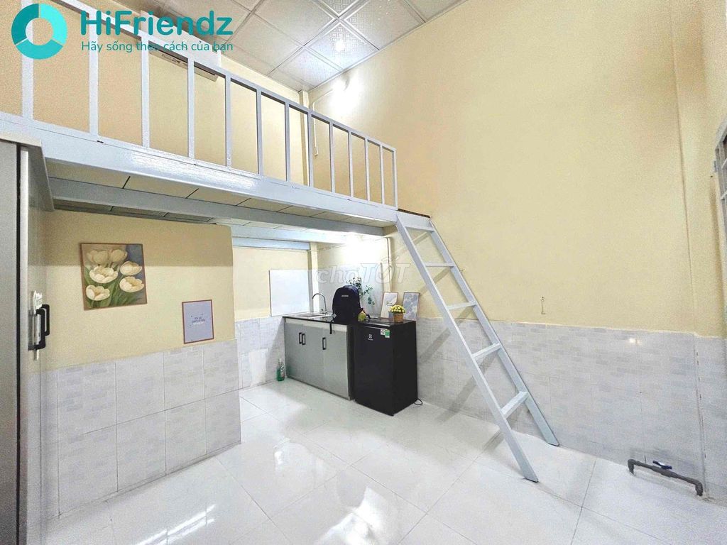 Phòng trọ gác lửng 32m² giá 3.7 triệu tại Trường Thọ - Nội thất đầy đủ, tiện nghi