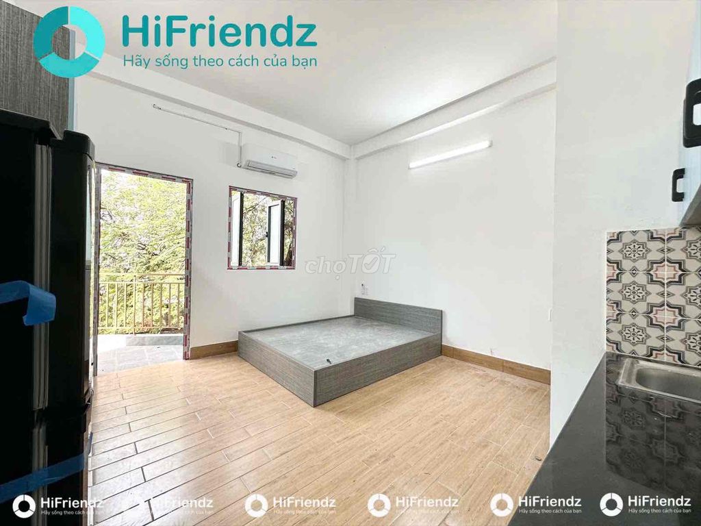 Căn hộ ban công tại Gò Vấp 30m² giá 4.8 triệu - Vị trí thuận lợi, nội thất đầy đủ!
