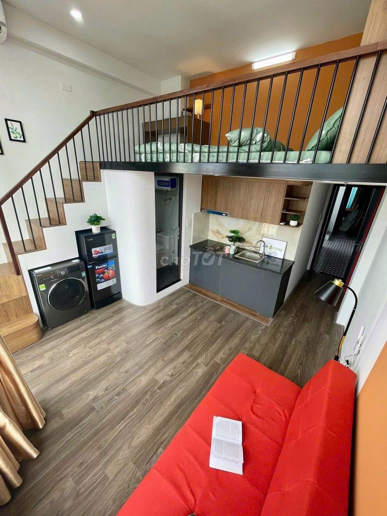 Căn hộ gác xếp 35m² tại Yên Hòa, Cầu Giấy - Full nội thất, giá 6.4 triệu