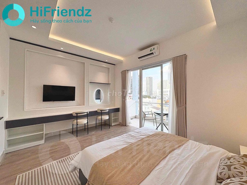 Căn hộ 1PN tách bếp tại Bình Thạnh 35m² - Tiện nghi cao cấp, gần trường Hutech!