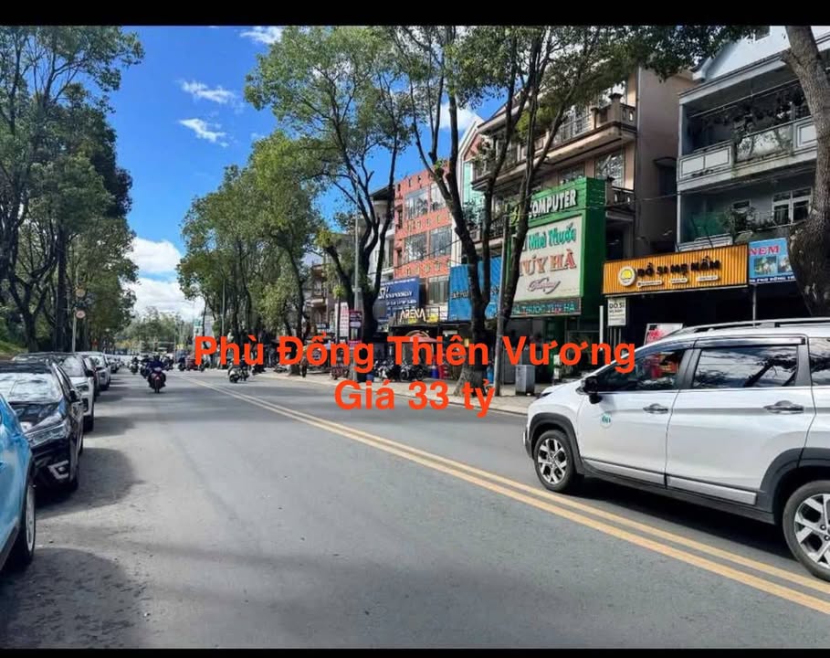 Nhà mặt tiền kinh doanh đường Phù Đổng Thiên Vương Đà Lạt 117m² giá 33 tỷ - Tiềm năng sinh lời vượt trội!