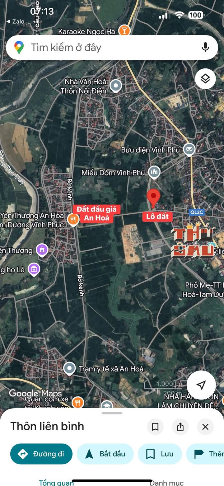 Đất nền An Hòa, Tam Dương, Vĩnh Phúc 252m² chỉ 2 tỷ - Cơ hội đầu tư hiếm có!