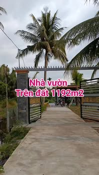 Nhà vườn 1192m² Bến Lức - Giá thỏa thuận, cơ hội đầu tư tuyệt vời!