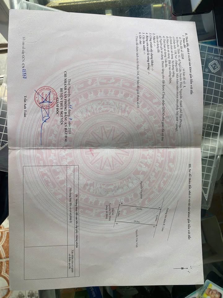 Đất nền Ngũ Lão, Thủy Nguyên 72m² - Cơ hội đầu tư tốt!