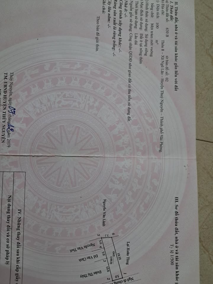 Đất nền Bạch Đằng Hải Phòng 100m² giá 2 tỷ - Sổ hồng chính chủ, vị trí đẹp!