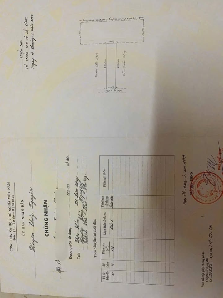 Lô đất mặt đường 203 Lâm Động, phường Thiên Hương, 125m² - Đầu tư sinh lời cao!