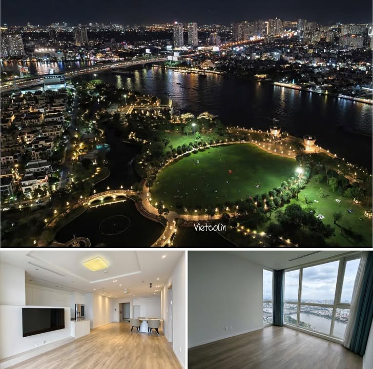 Căn hộ Vinhomes Central Park 141m² giá thỏa thuận - View sông tuyệt đẹp!