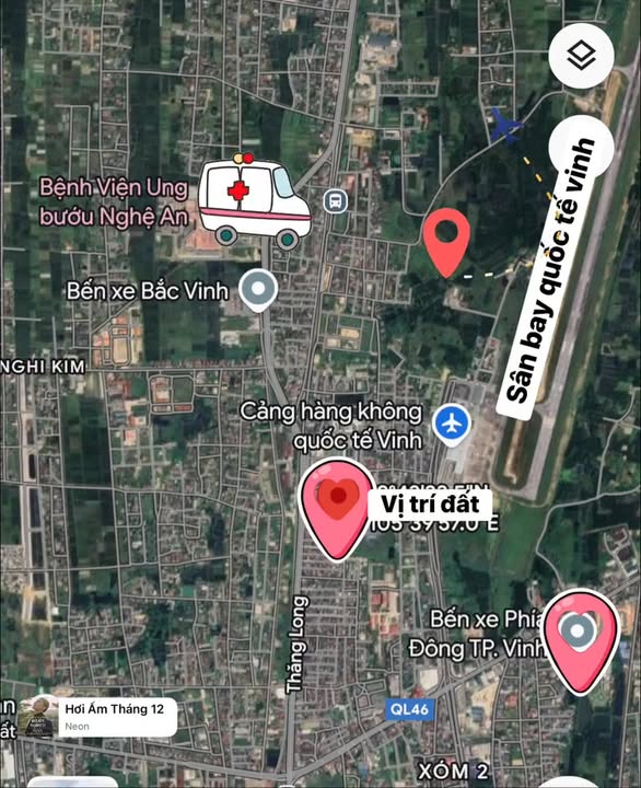 Đất nền Nghi Kim Vinh 79m² giá 2 tỷ - Vị trí đẹp, tiện ích xung quanh