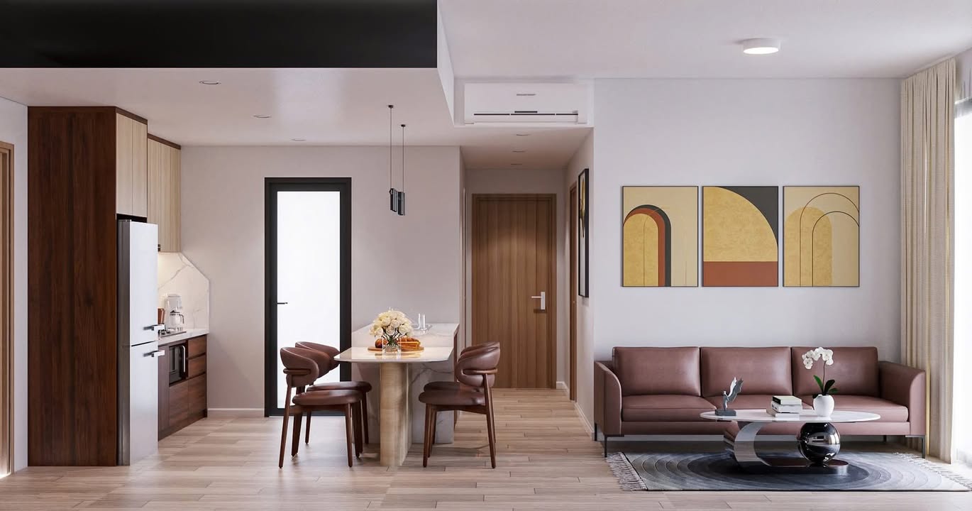 Căn hộ LUMIERE Thủ Đức 2PN 2WC giá 12 triệu - Full nội thất sang trọng!