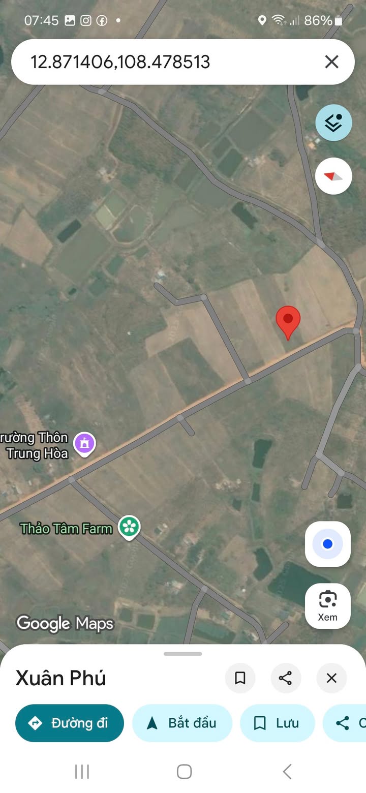 Đất nền 1 sào 66m² tại Xuân Phú, Ea Kar - Mặt tiền 12m, giá thỏa thuận!