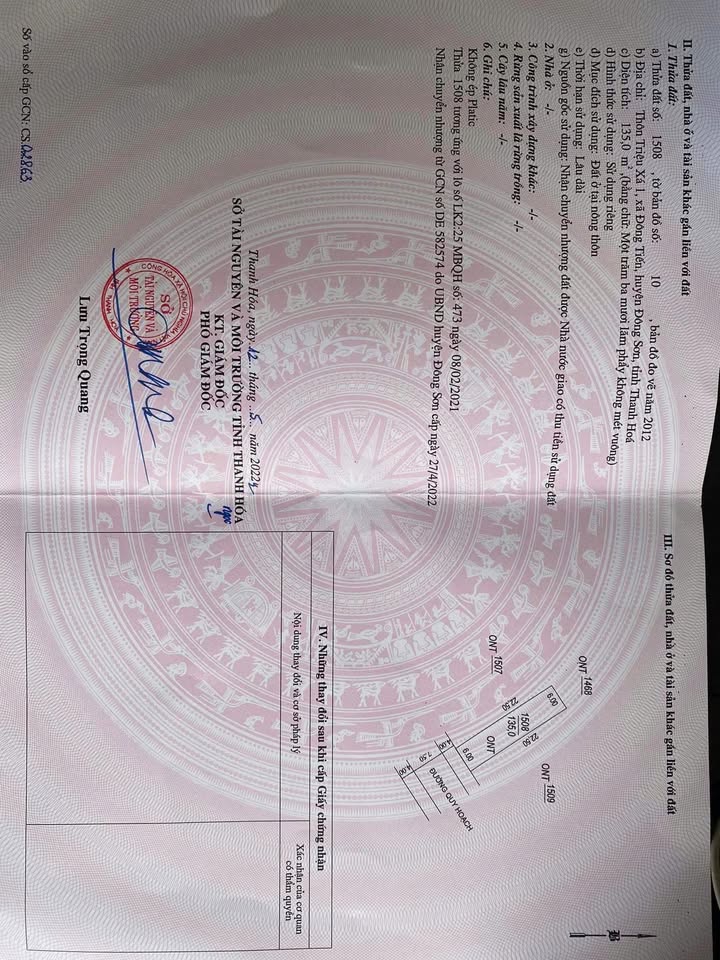 Đất nền chính chủ Đông Tiến 135m² giá thỏa thuận - Xây nhà vườn mini lý tưởng!