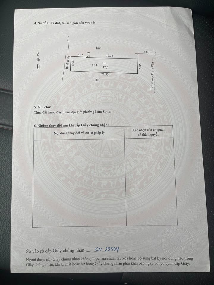 Nhà mặt đường Phạm Vấn, phường Hạc Thành 113m² - Giá thỏa thuận, kinh doanh tốt!