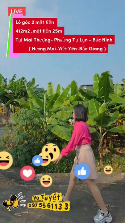 Đất nền thôn Mai Thượng, Bắc Giang 412m² - Bán gấp, giá thỏa thuận!