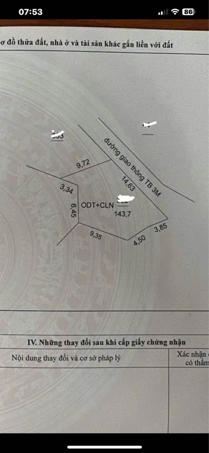 Đất nền phường Quang Trung Thái Nguyên 143m² giá 2.2 tỷ - Đường ô tô vào tận nơi!