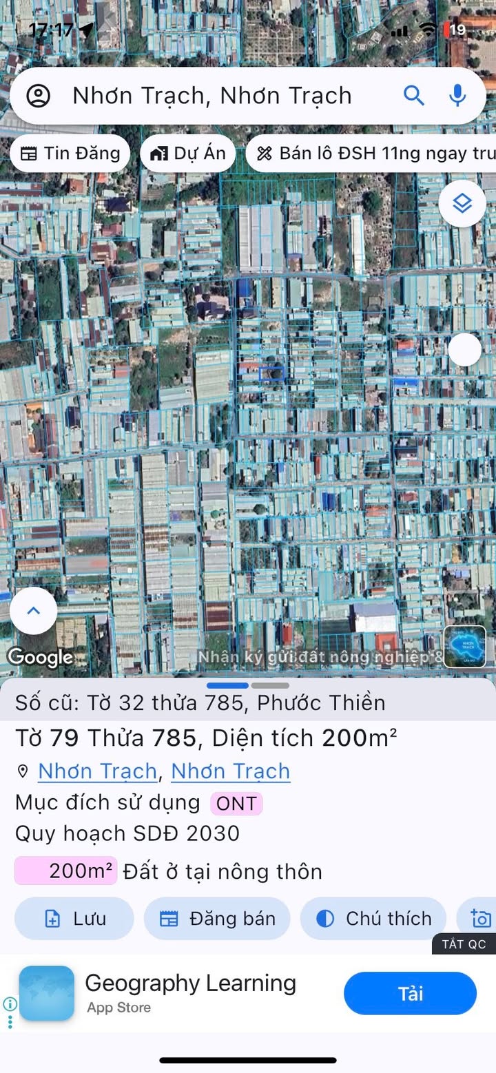 Đất nền Phước Thiền 200m² giá 4.3 tỷ - Tiềm năng phát triển mạnh mẽ!