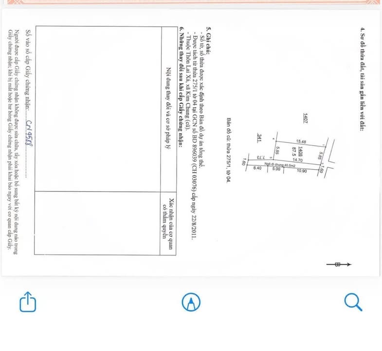 Đất nền Kim Chung Hoài Đức 87.5m² giá 10 tỷ - Tiềm năng kinh doanh cao!