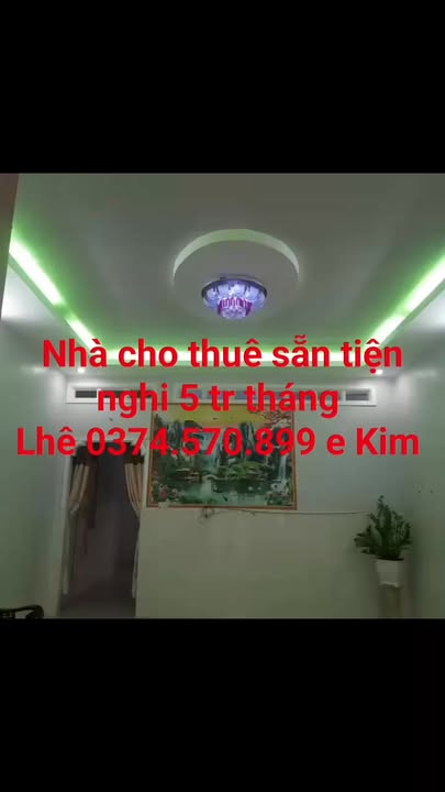 Nhà cho thuê lâu dài tại đường 30/4, phường 1, TP Tây Ninh - Giá chỉ 5 triệu/tháng