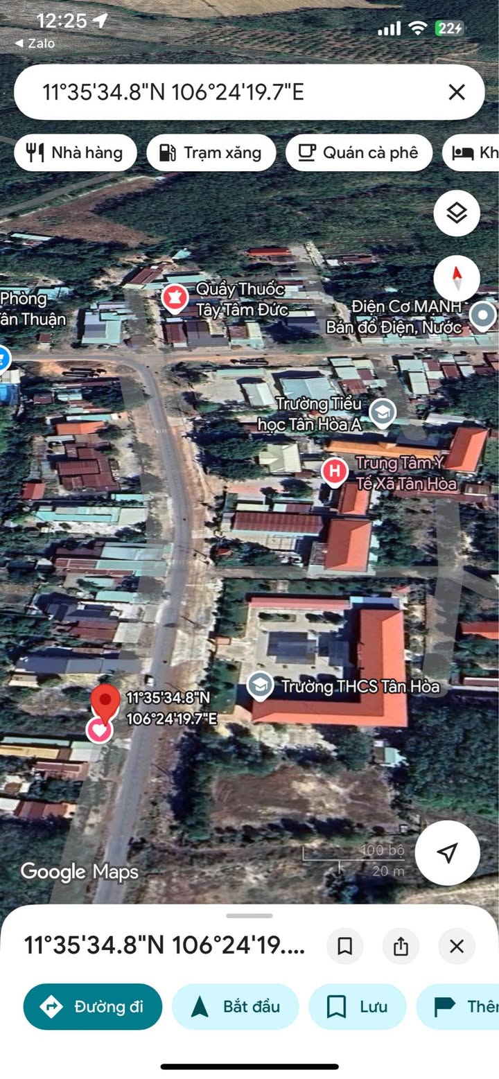 Đất mặt tiền đường nhựa Tân Hòa 630m² giá 1.2 tỷ - Cơ hội đầu tư tuyệt vời!