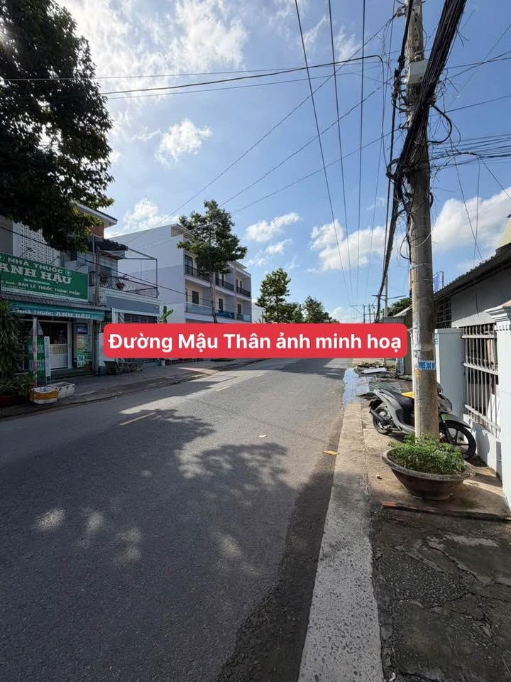 Đất nền mặt tiền Mậu Thân 1050m² giá chỉ 5 tỷ - Cơ hội đầu tư hiếm có!