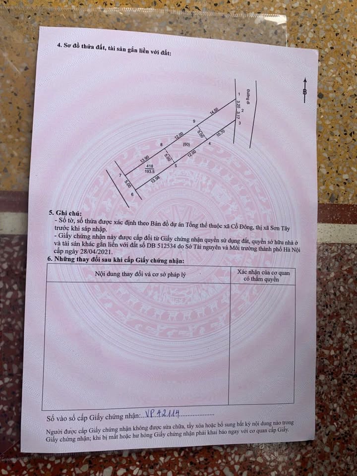 Đất nền Cổ Đông, Thạch Thất 193m² giá chỉ 1xx triệu - Cơ hội đầu tư hấp dẫn!