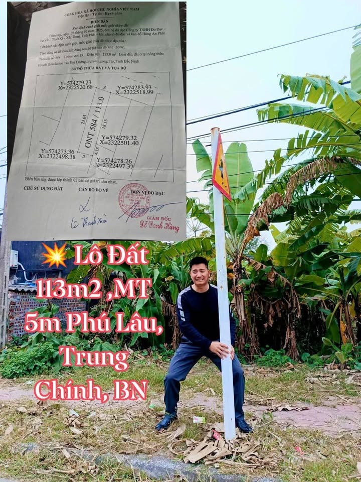 Đất nền đường TL280, Trung Chính, 113m² giá chỉ 2.937 tỷ - Cơ hội hiếm có!