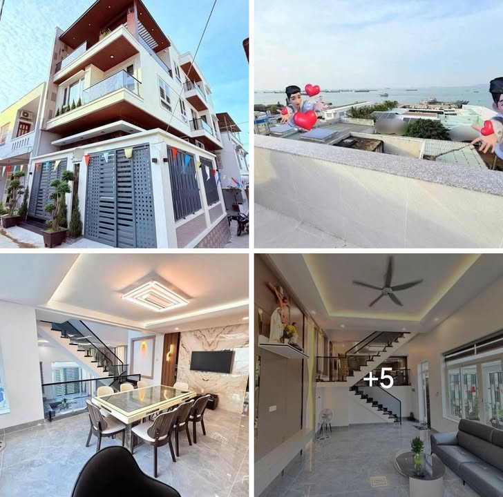 Nhà đẹp Vũng Tàu 120m² giá 16 tỷ - View biển, 2 mặt tiền thoáng mát!