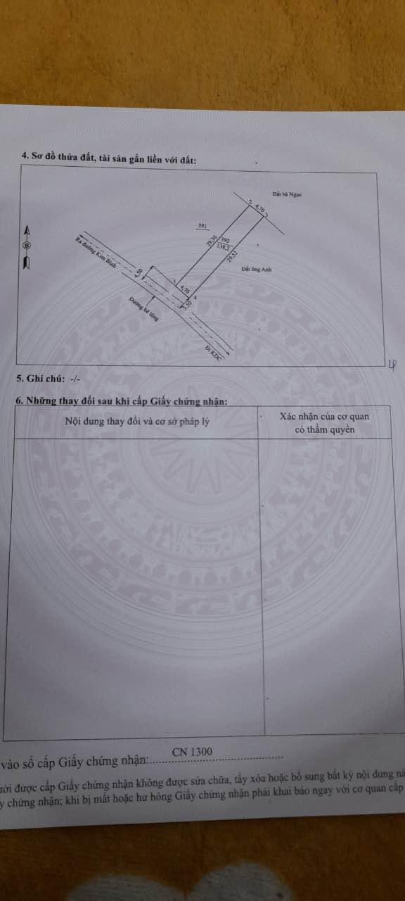 Lô đất Nông Tiến Tuyên Quang 138,2m² giá 1 tỷ - Đường ô tô đỗ cửa!