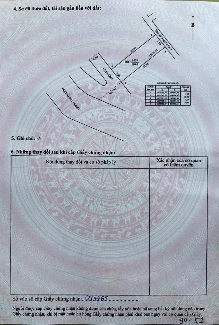 Đất nền Cái Răng, Cần Thơ 110m² giá 3.9 tỷ - Vị trí đẹp, đầu tư sinh lời!