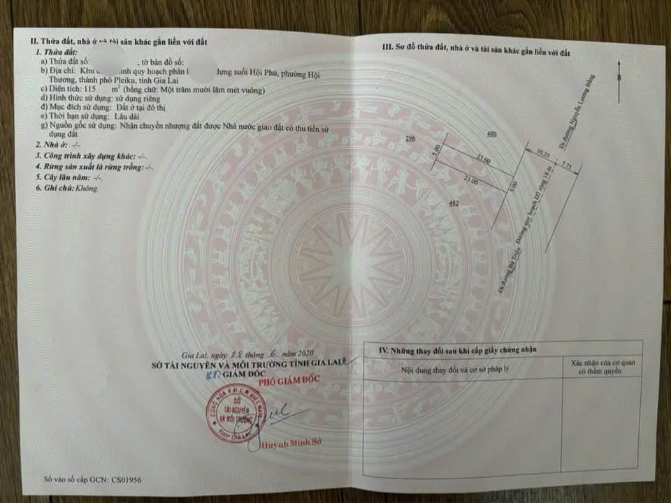 Đất nền Hội Phú Pleiku 115m² giá 5.3 tỷ - Cơ hội đầu tư tuyệt vời!