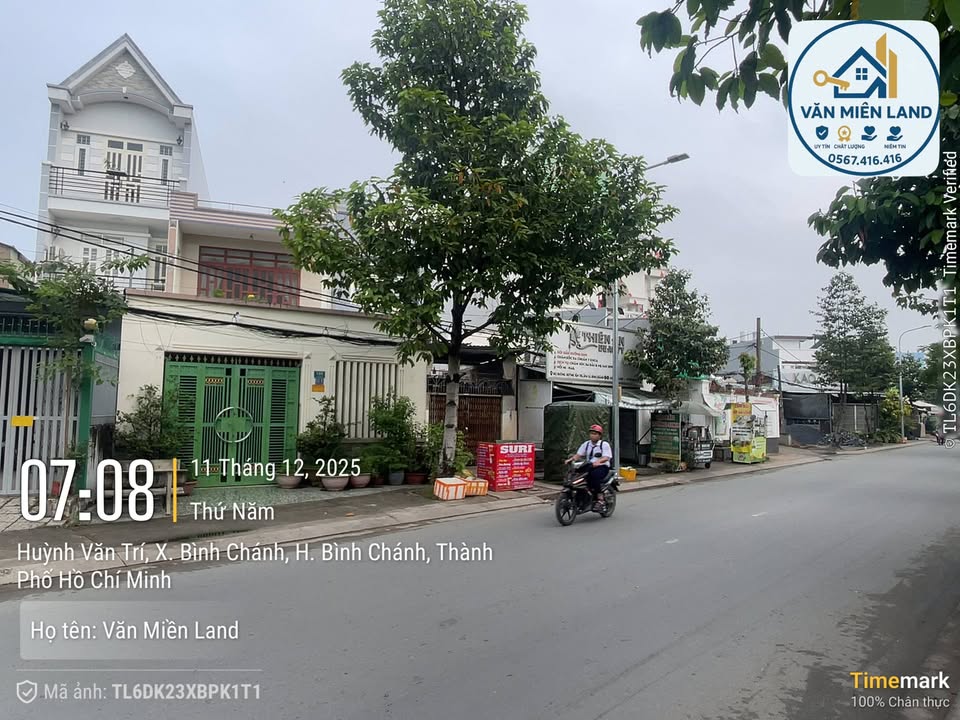 Nhà bán đường Huỳnh Văn Trí, xã Bình Chánh, 102m² - Tiềm năng kinh doanh lớn!