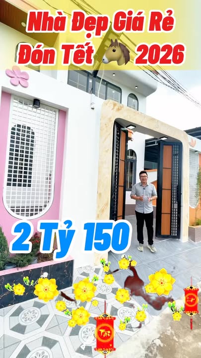 Nhà phố Phước Lợi, Bến Lức 100m² giá 2.15 tỷ - Pháp lý sổ hồng riêng, sẵn sàng đón Tết!
