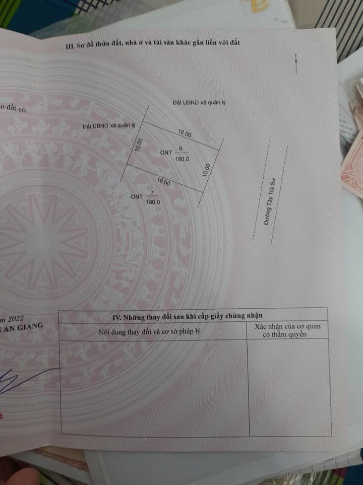 Đất thổ cư Tân Lợi Tịnh Biên 100m² giá 200 triệu - Cơ hội đầu tư tuyệt vời!