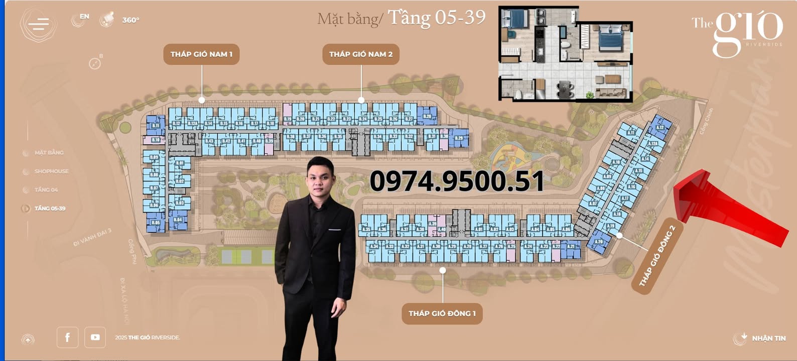 Căn hộ Gió Đông 2, Dĩ An 65m² giá 3.6 tỷ - Cơ hội sở hữu tuyệt vời!