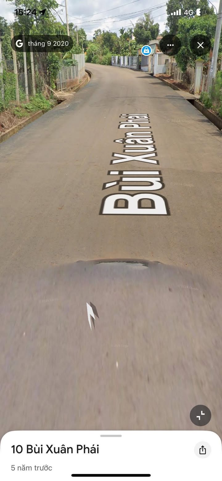 Đất mặt tiền Bùi Xuân Phái 598m² giá 9.261 tỷ - Diện tích rộng, kinh doanh thuận lợi!