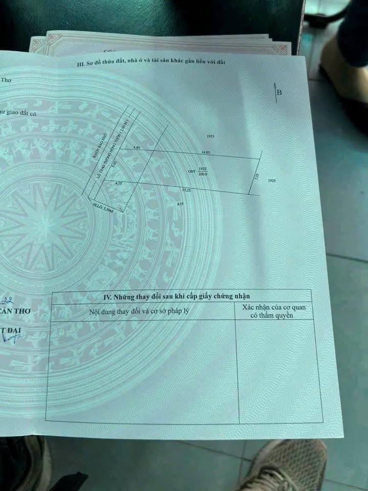 Đất thổ cư Nhơn Nghĩa, Cần Thơ 100m² giá chỉ 499 triệu - Sổ hồng chính chủ!