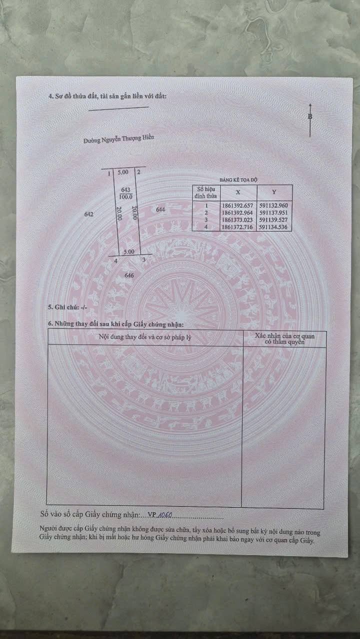 Đất nền đường Nguyễn Thượng Hiền Đông Hà 100m² giá 1.1 tỷ - Cơ hội đầu tư hấp dẫn!