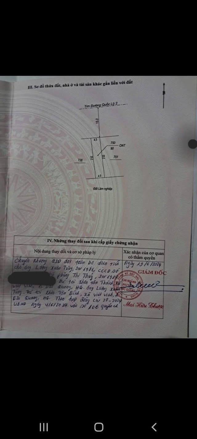 Đất nền thổ cư km/57 QL2, 90m² giá thỏa thuận - Cơ hội đầu tư hấp dẫn!