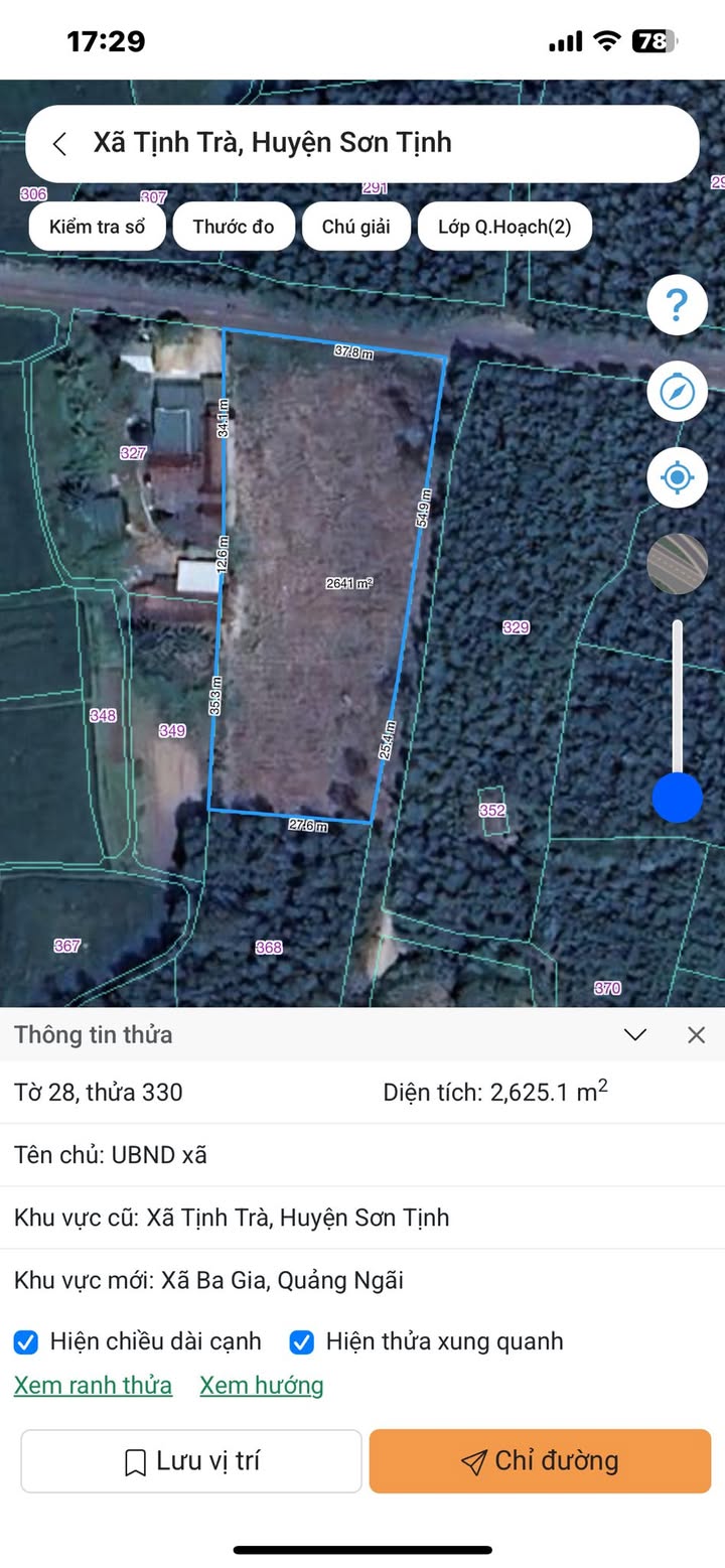 Đất nền Sơn Tịnh 6000m² giá 600 triệu - Sổ đỏ chính chủ, vị trí đẹp!