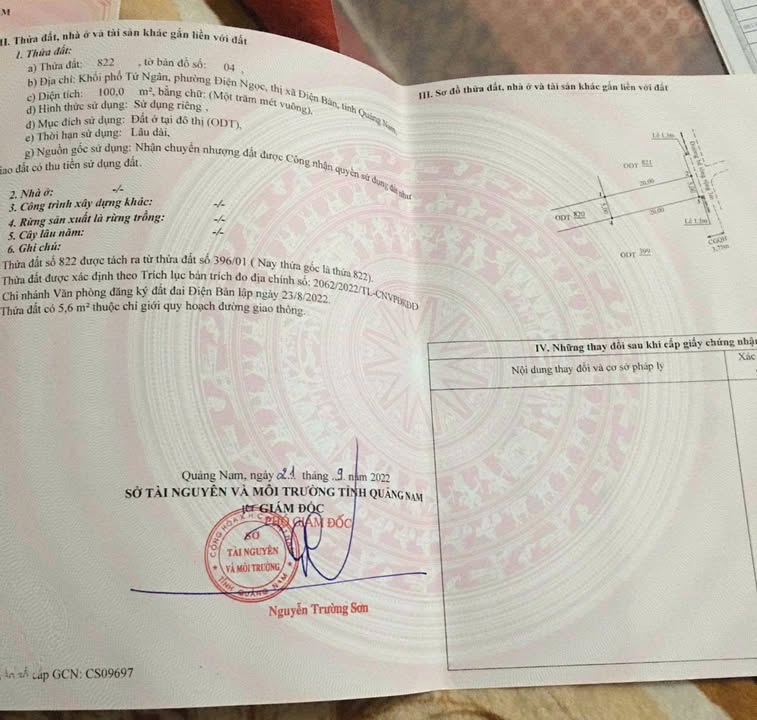 Lô đất 100m² Điện Ngọc, Điện Bàn giá 1.7 tỷ - Phát triển mạnh mẽ!