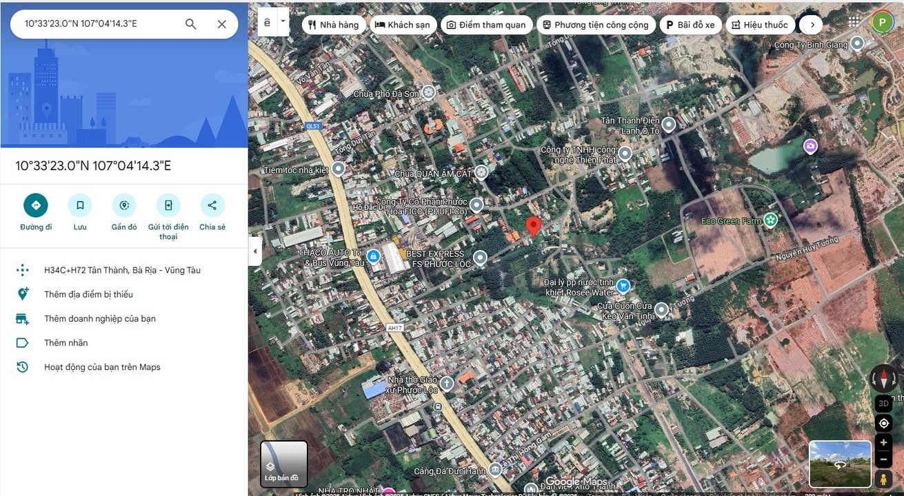 Đất nền liền kề 220m² tại Tân Phước, Phú Mỹ - Cơ hội đầu tư vàng!