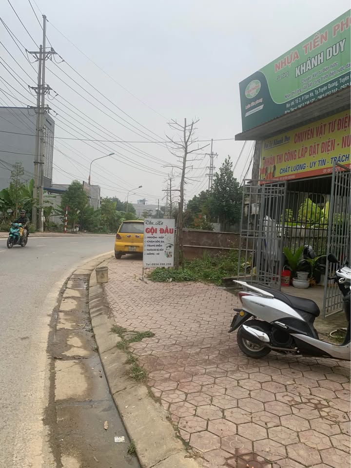 Đất phân lô đường Lê Duẩn, Tân Hà, 100m² - Sổ đỏ chính chủ, thuận tiện đi lại!