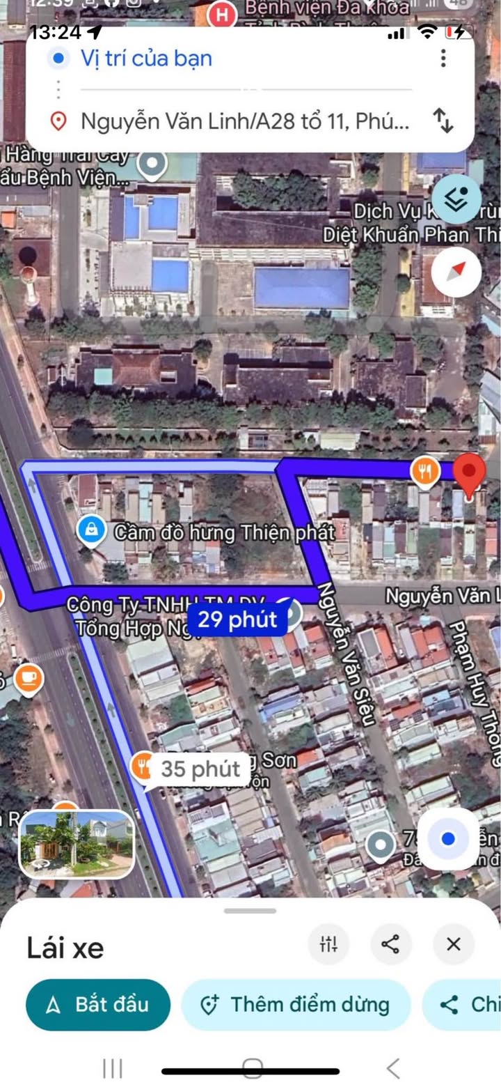 Đất thổ cư 85m² KDC Phú Tài, Phan Thiết - Giá chỉ 2.4 tỷ, không thể bỏ lỡ!