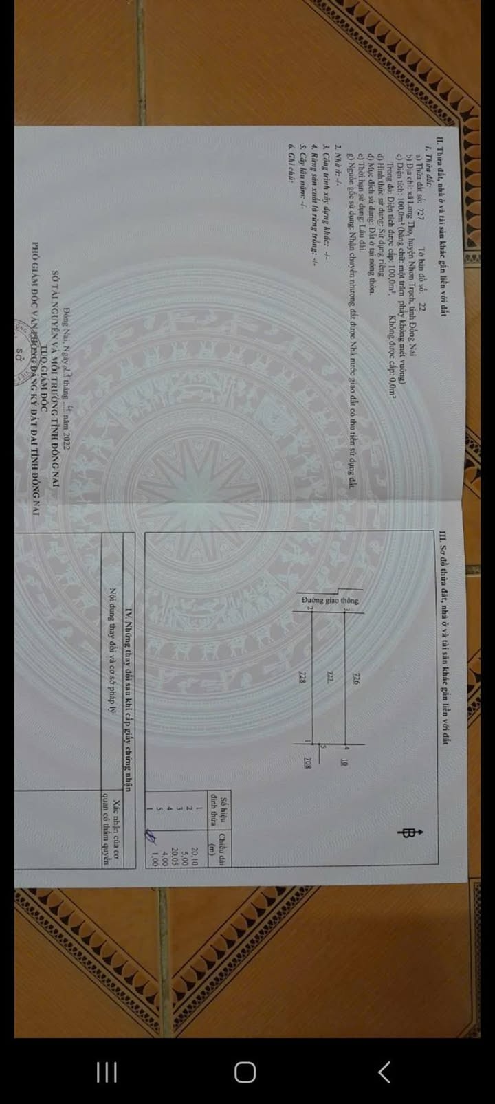 Đất thổ cư 100% tại Ấp 2 Long Thọ, 100m² giá 1.4 tỷ - Cơ hội đầu tư tuyệt vời!