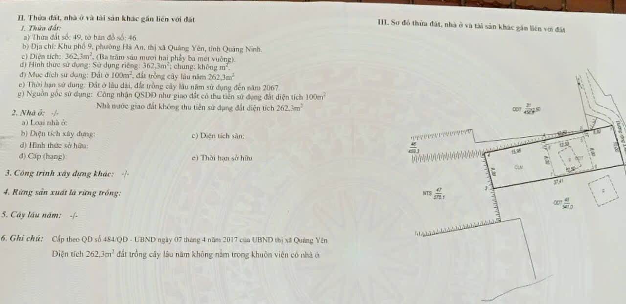 Nhà mái thái tại khu 9 - Hà An, Quảng Yên 362m² - Nhà đẹp, ở ngay!