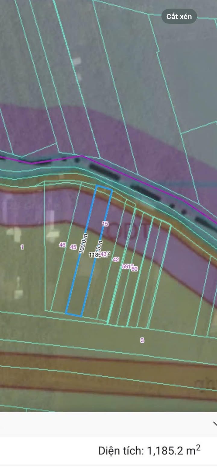 Đất mặt tiền Lê Văn Tuân, Vĩnh Hiệp, Rạch Giá 1200m² chỉ 1 tỷ - Đầu tư sinh lời ngay!