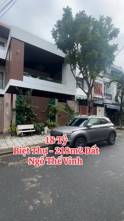 Nhà phố Ngô Thế Vinh, Hải Châu, Đà Nẵng 218m² giá 18 tỷ - Full nội thất sang trọng!