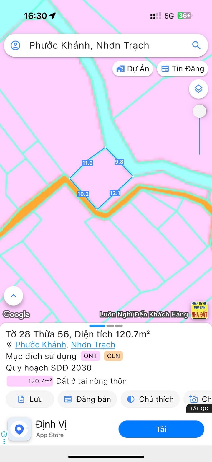 Đất nền Phước Khánh 120m² giá 1.38 tỷ - Nhanh tay chốt ngay!