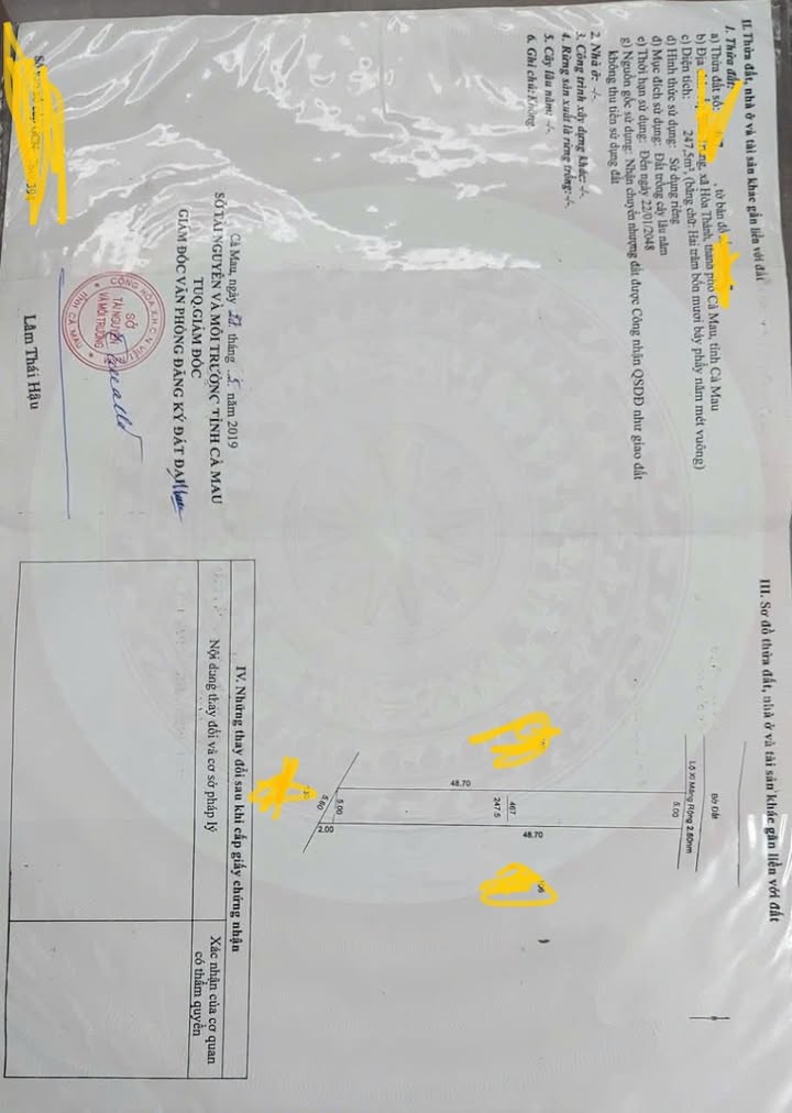 Đất nền 5.48m² tại phường Hoà Thành, Cà Mau chỉ 700 triệu - Cơ hội đầu tư hấp dẫn!