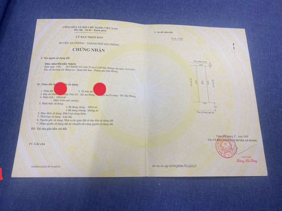 Chung cư Văn Cú An Dương 100m² giá 3.25 tỷ - Chính chủ bán gấp!